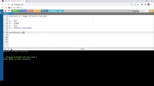 Python Assigning Values (Python Tutorial) - Lecture 4 смотреть онлайн