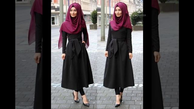 collage wear Muslium girls dresses with hijaab ||| Beautiful muslim girls dress with hijaab смотреть онлайн