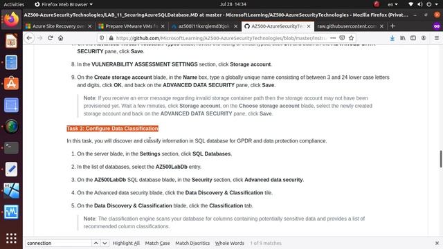 AZ 500 Lab 11: Securing Azure SQL Database -Advanced Data Security, Data Classification, auditing смотреть онлайн