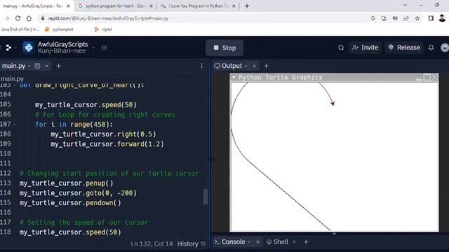 I Love python #code смотреть онлайн