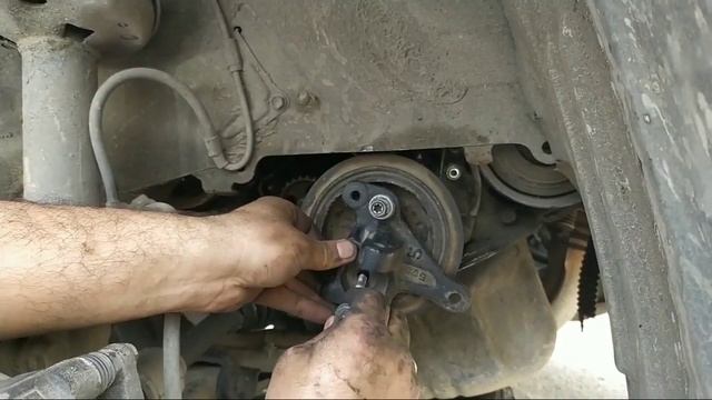 Как снять шкив коленвала без съёмника, на примере 3s Fe, Ipsum