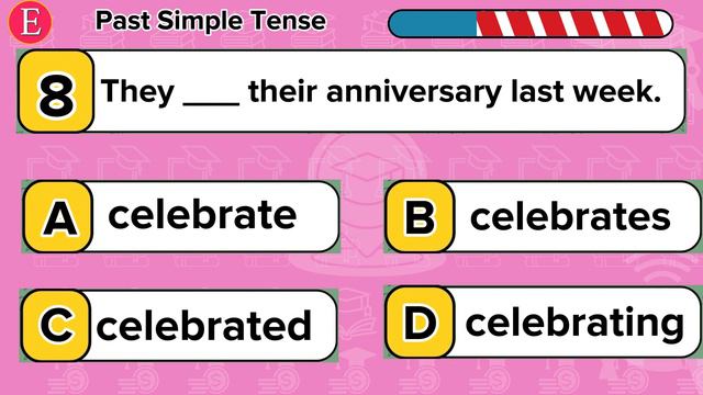 Past simple tense quiz with Explanation смотреть онлайн