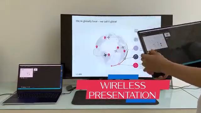 AirView2 — 4K wireless DeX/PC/Mac/NS touchscreen monitor смотреть онлайн