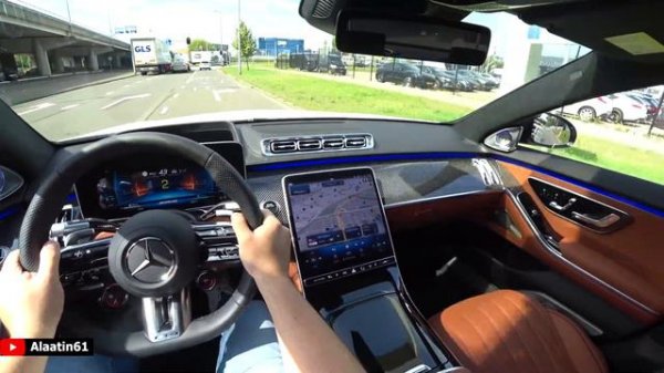 NEW Mercedes S Class S63 AMG Performance 2024 Test Drive