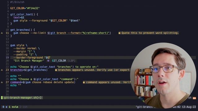 Write beautiful shell scripts with Gum! [Terminal Velocity 4] смотреть онлайн