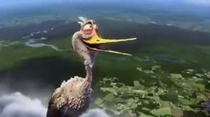 Аист приносит деток