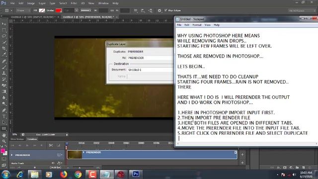 How to remove rain in Nuke| Nuke Time echo node | #Nuke Tutorial смотреть онлайн