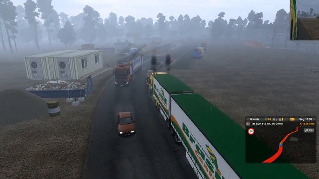 Passageiro animado Scania original SCS_ETS 1.43 + Vários mods úteis. смотреть онлайн