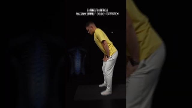 Супер упражнение для вытяжения позвоночника смотреть онлайн