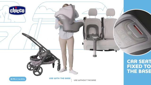 How to install Oasys i-Size - Chicco (English) смотреть онлайн
