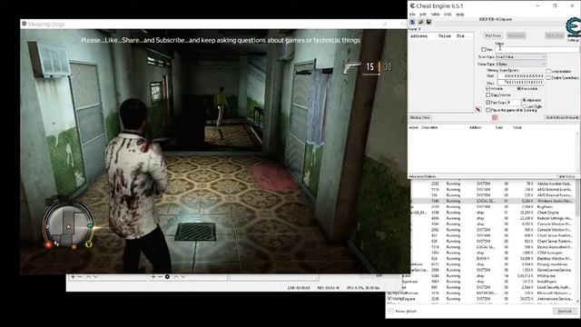 Using Cheat Engine for Sleeping Dogs смотреть онлайн