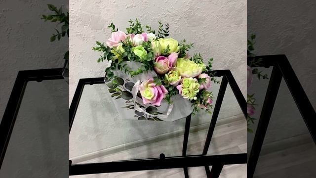 Цветы из мыла/Мыловарение/Мыльная флористика/Цветочная композиция из мыла/ смотреть онлайн