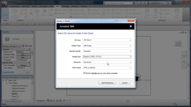 Autodesk® Revit LT™: Rendering смотреть онлайн