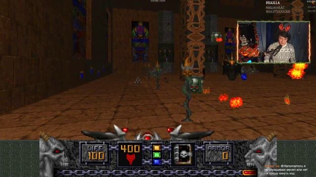 Прохождение дополнения для игры Heretic Masters of Chaos с призывом монстров Часть 3 смотреть онлайн