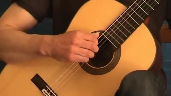 JS Bach, Air on a G string for classical guitar