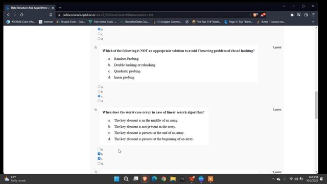 NPTEL Data Structure And Algorithms Using Java WEEK 10 Quiz Assignment Solutions | July 2022 смотреть онлайн