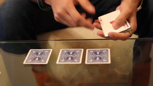 Карточный фокус :: 4 туза :: Обучение смотреть онлайн