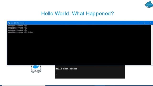 How to run hello world example in Docker? смотреть онлайн