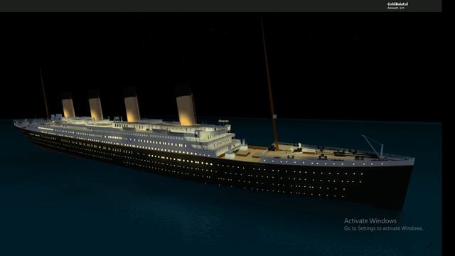 Roblox Titanic - Sinking theme 1 смотреть онлайн