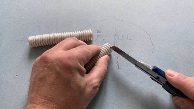 Connection two plastic flexible corrugated pipe. Как соединить две гофры в длину. смотреть онлайн