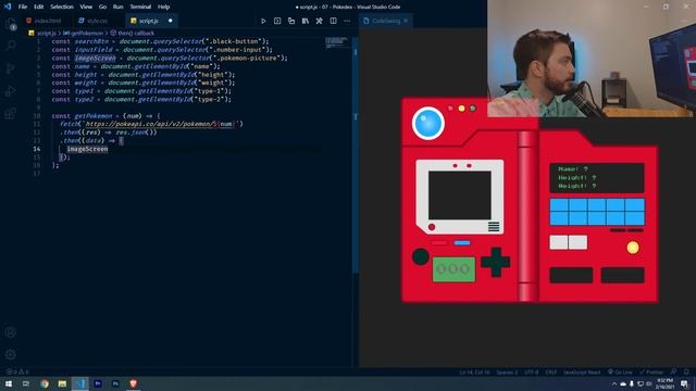 Lets Make a Pokédex using Vanilla JavaScript смотреть онлайн