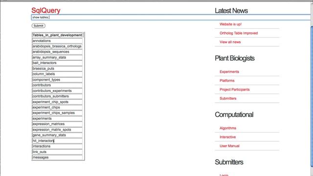 sql query interface смотреть онлайн
