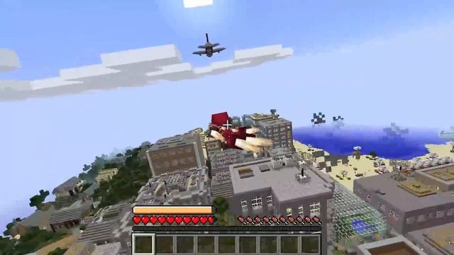 Becoming a SUPERHERO in Minecraft! смотреть онлайн