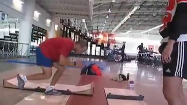 Derek Parra Slidboarding