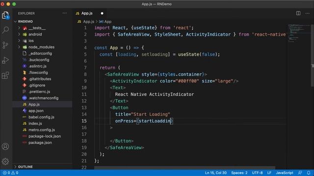 React Native #12: Hiểu và Sử dụng ActivityIndicator смотреть онлайн