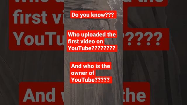who uploaded first video on YouTube || youtube owner name || me at zoo #youtube #ownerofyoutube смотреть онлайн