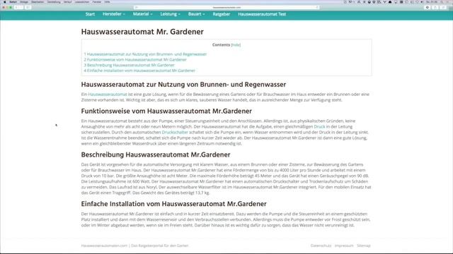 Hauswasserautomat Mr. Gardener | Tests & Kaufempfehlung смотреть онлайн