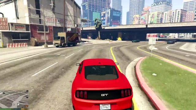 GTA 5 PC MODS - FORD MUSTANG GT 2015 смотреть онлайн