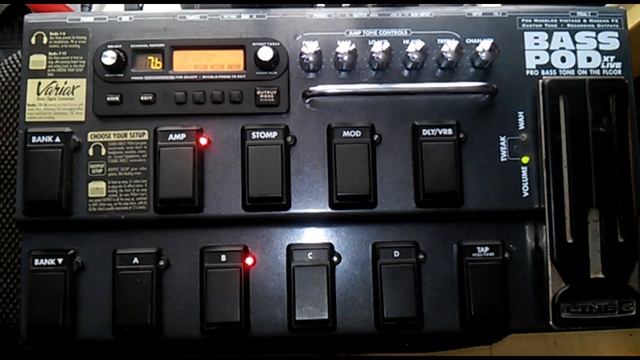 Line 6 Bass POD xt live смотреть онлайн