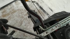 Снегоуборщик Hunter SGC 4100 модернизация и жизнь фракционного диска