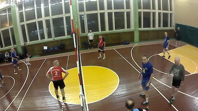 Волейбол. Ветераны на Благодатной ч02 27.01.21г смотреть онлайн