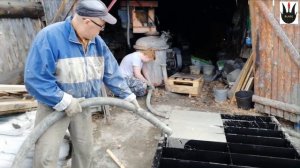 Заливаем пеноблок своими руками. Кустарный бизнес. ч.1