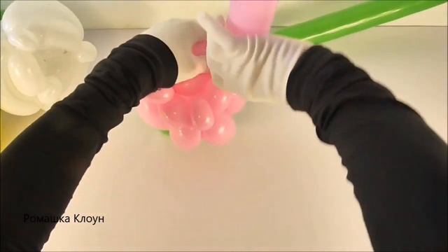 ЦВЕТЫ И БУКЕТЫ из воздушных шаров #9 DIY Balloon Flower Bouquet COMO HACER FLORES CON GLOBOS смотреть онлайн