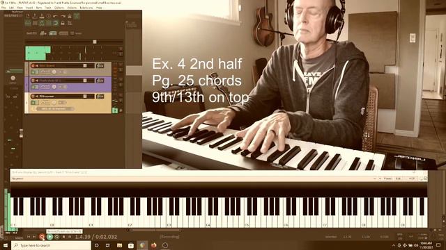 Jerry coker's Jazz Keyboard Ex 4 with pg 25 chords смотреть онлайн