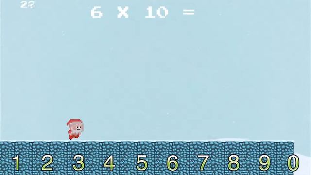 Times Tables Endless Runner - Christmas Edition смотреть онлайн