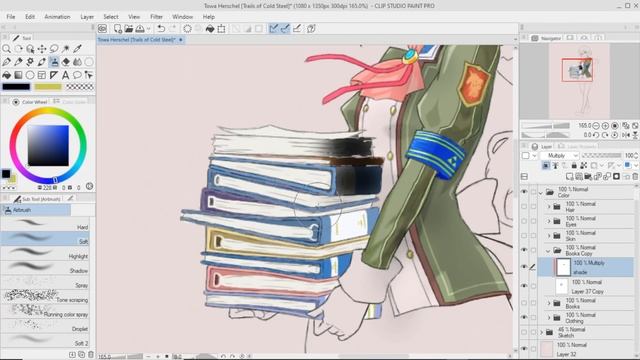 【 Anime Art 】#02 Towa Herschel - Digital Drawing Time Lapse [Trails of Cold Steel (Sen no Kiseki)] смотреть онлайн