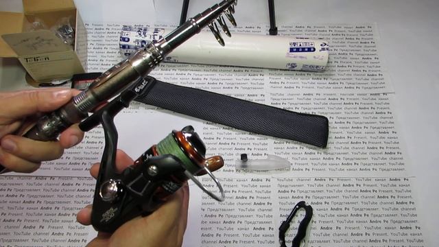 Китайский телескопический спиннинг (удочка) из карбона iLure Telescopic Carbon Fishing Rod смотреть онлайн