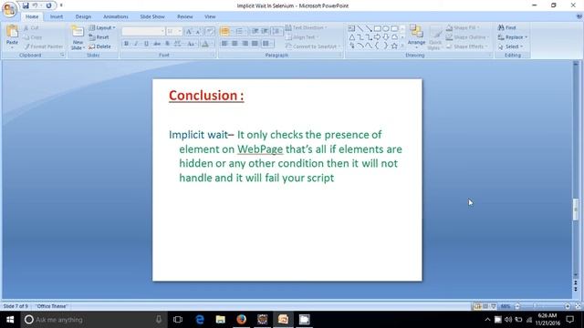 Implicit Wait In Selenium in Hindi смотреть онлайн
