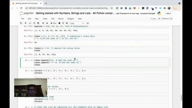 Lists with Python ? смотреть онлайн