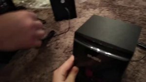 Акустическая система Sven MS 302 живой обзор