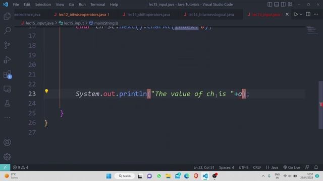 User input in java | Scanner class in java in hindi | Java full course in hindi | Java Tutorial #15 смотреть онлайн