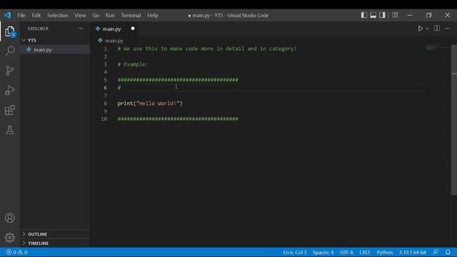 Python EP5: Comments are easy so LEARN THEM NOW! смотреть онлайн