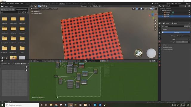 How to Make A Procedural Flannel Material in Blender 2.8x | Intermediate Tutorials | Blender 2.83 смотреть онлайн