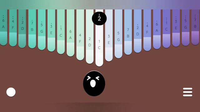 His Theme - Undertale - Keylimba/ kalimba easy tutorial with tabs смотреть онлайн
