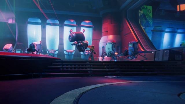 Город императора Нефариуса. Игра "Ratchet & Clank: Сквозь Миры" (PS5). Часть 2. смотреть онлайн