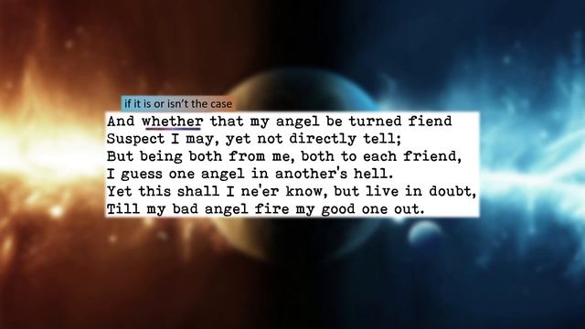 Line by Line: Shakespeare's Sonnet 144 смотреть онлайн